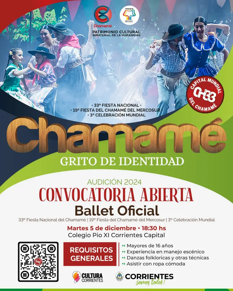 Ballet Oficial de la 33ª Fiesta Nacional del Chamamé